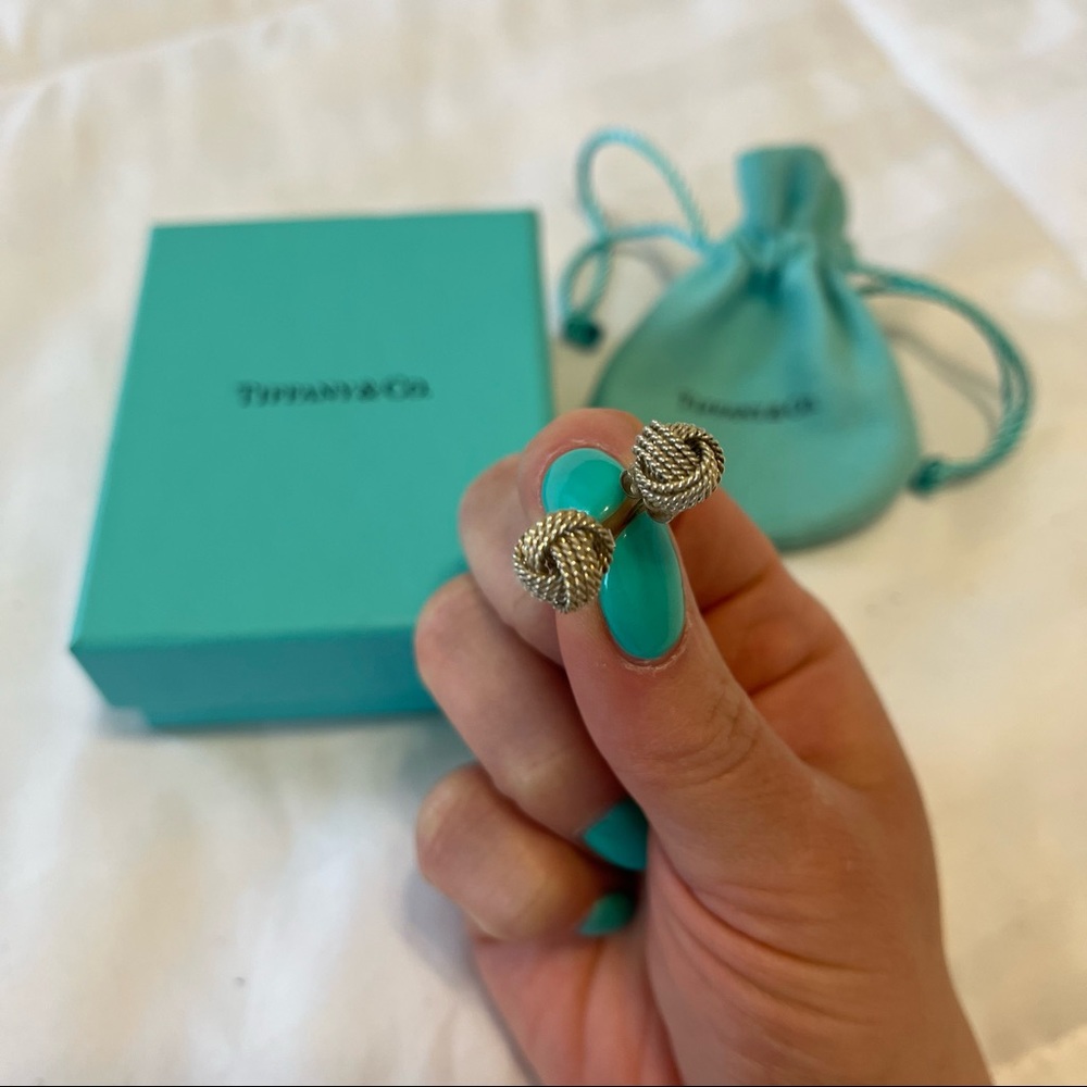 Tiffany Twist Knot Earrrings